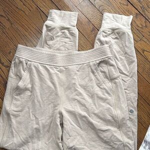 lululemon Beige Joggers